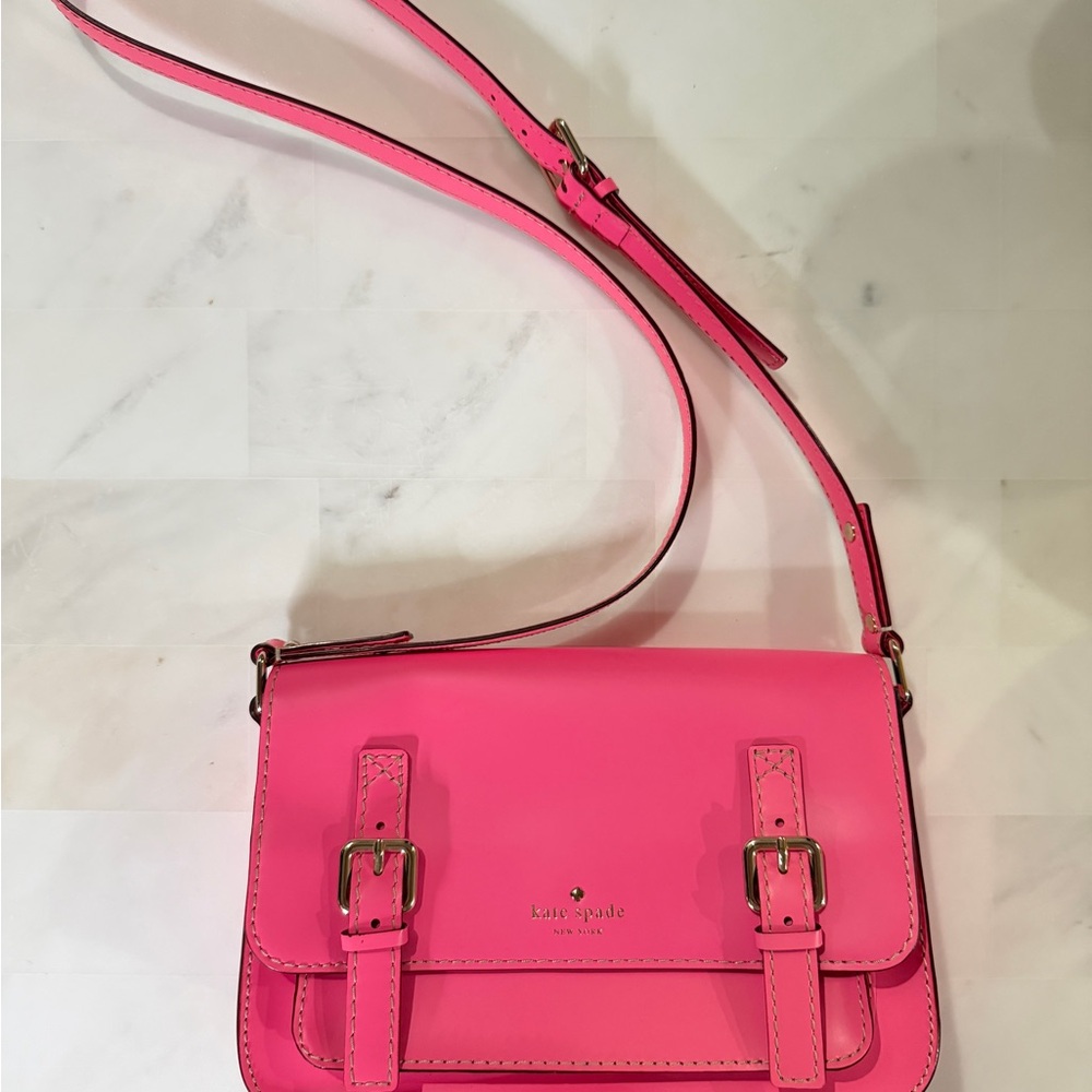 Kate Spade Neon Pink Crossbody Bag